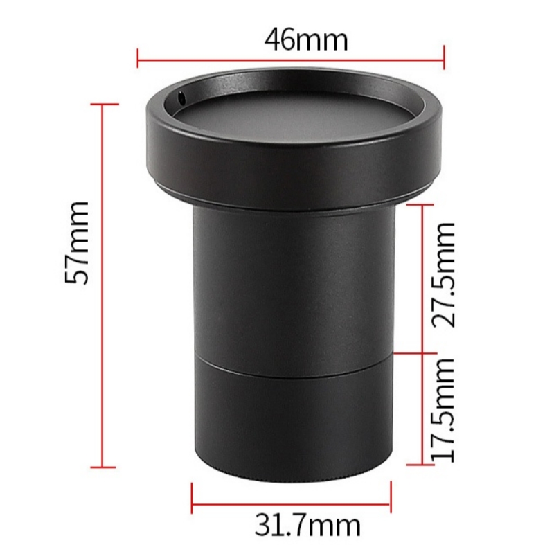 Agnicy Main Mirror Desiccant Drying Chamber 1.25 Inches Metal Photography Extension Tube Multifunctional Telescope Accessory