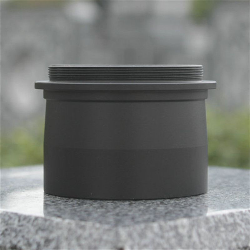 Agnicy 2 Inches to M48X0.75mm Photography Thread Interface Astronomical Telescope Accessories for T2 SLR Camera Mount & Filter