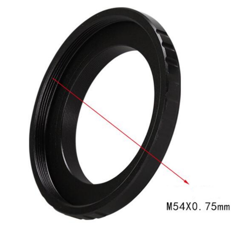 Agnicy Thread Adapter Ring M54x0.75mm Internal Thread to M42x0.75mm External Thread 59.5x59.5x10mm