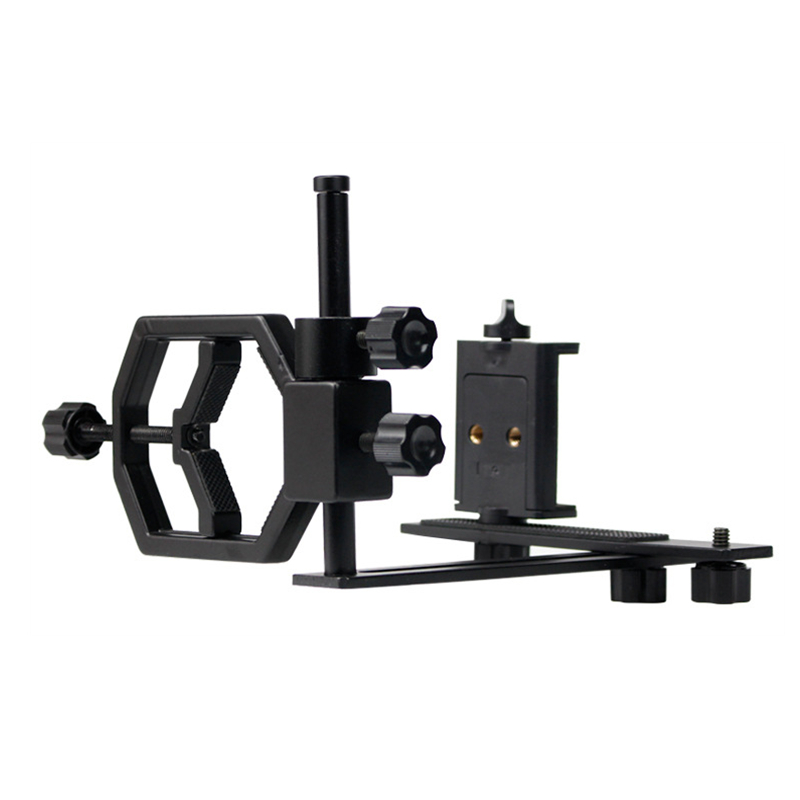 Agnicy Telescope Photography Stand Supports Connecting Mobile Phones & Digital Cameras Range 55-90mm