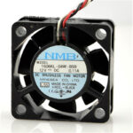 NMB 1606KL-04W-B59 DC 12V 0.11A 4cm 4015 40x40x15mm 3 Wires Double Ball Bearing Cooling Fan