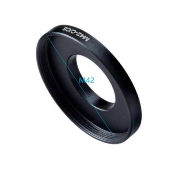 Agnicy C/CS-M42 Adapter Ring Modification Ring M42x0.75mm Internal Thread Adapter C Port External Thread