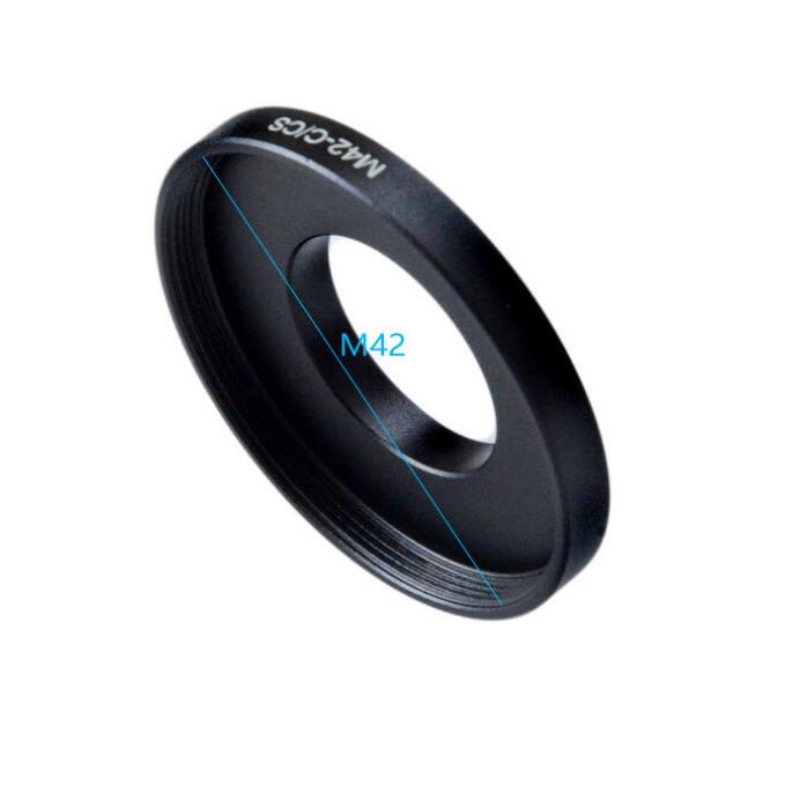 Agnicy C/CS-M42 Adapter Ring Modification Ring M42x0.75mm Internal Thread Adapter C Port External Thread