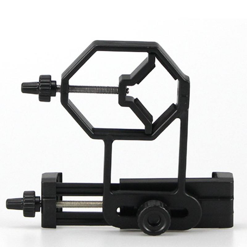 Agnicy Telescope Connected to Mobile Phone Camera Bracket Aluminum Alloy Bracket Plastic Phone Clip Range 57-95mm