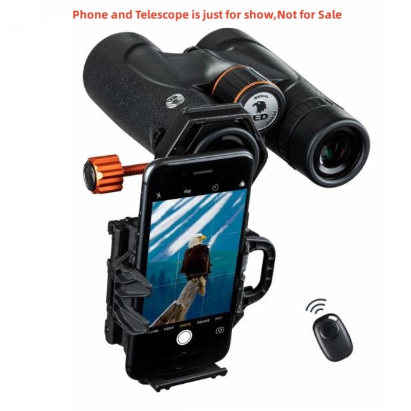 Celestron Nex-Go 2 Axis Mobile Phone Photography Bracket Adapter Astronomical Telescope Microscope Accessories 25.4mm-44.45mm