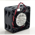 NMB-MAT 1608KL-05W-B10 DC 24V 0.06A 4cm 4020 40x40x20mm 2 Wires Double Ball Bearing Cooling Fan