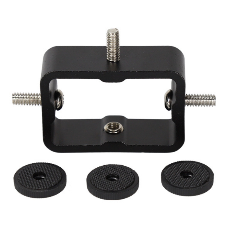 Agnicy Pan and Tilt Accessories Three Position Metal Base 1/4 Inch One Turn Three bracket