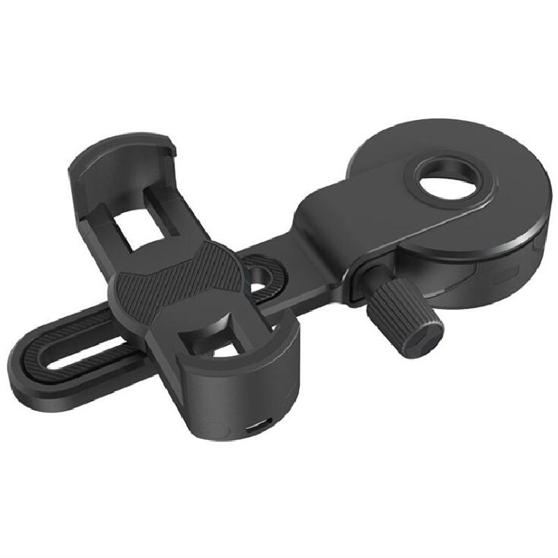 Agnicy Astronomy Telescope Microscope Slit Mirror Mobile Phone Holder Photo Clip Universal Mobile Phone Clip Range 62-105mm