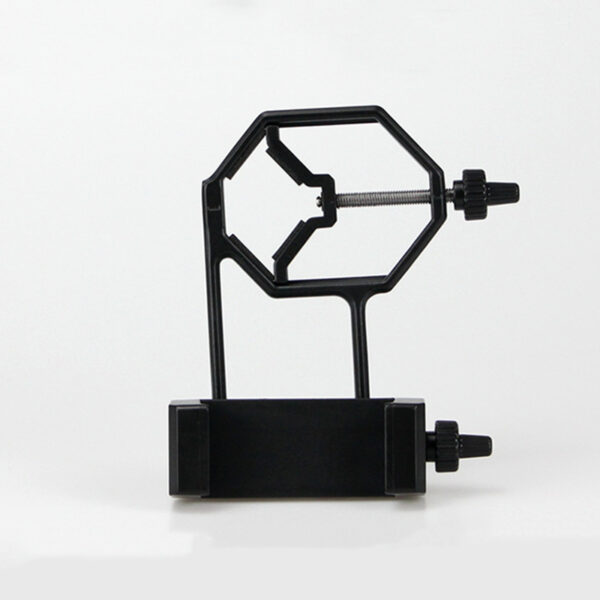 Agnicy Telescope Connected to Mobile Phone Camera Bracket Aluminum Alloy Bracket Plastic Phone Clip Range 57-95mm