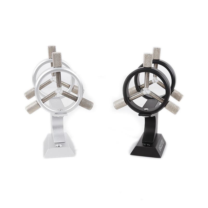 Angeleyes New Recommended 35mm Big Finger Star Pen Stand Astronomical Telescope Accessories Metal Structure Black & Silver Color