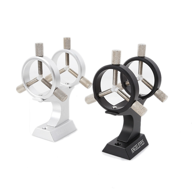 Angeleyes New Recommended 35mm Big Finger Star Pen Stand Astronomical Telescope Accessories Metal Structure Black & Silver Color
