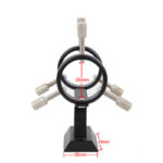 Angeleyes New Recommended 35mm Big Finger Star Pen Stand Astronomical Telescope Accessories Metal Structure Black & Silver Color
