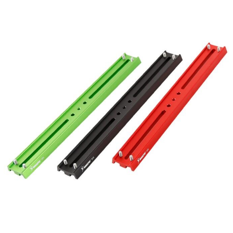 Agnicy 4 Screws Positioning Dovetail Plate 335mm Equatorial Instrument Holding Clamp Quick Installation Board Red Black Green