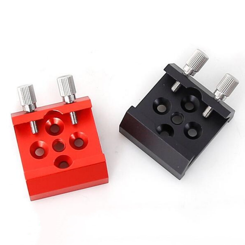 Agnicy Grooved Starfinder Base Dovetail Groove Plate 1/4 Thread Modified Metal Astronomical Telescope Accessories