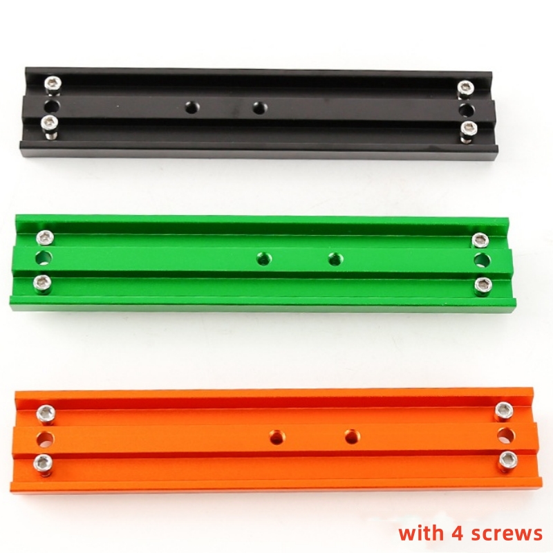 Agnicy 210x43mm Dovetail Plate Astronomical Telescope Accessory Connection Plate Orange Black Green for Small Black 8SE
