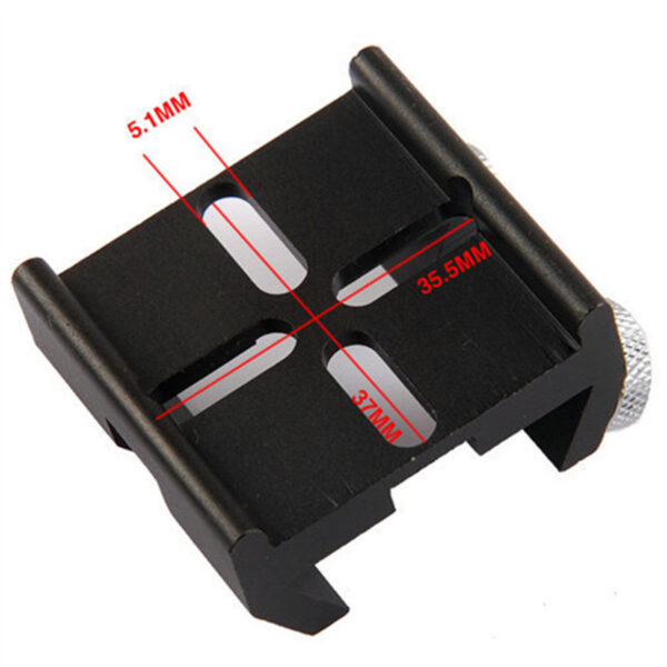 Agnicy Dovetail Slot Star Search Slot Guide Star Trough Finder Mirror Base Astronomical Telescope Accessories