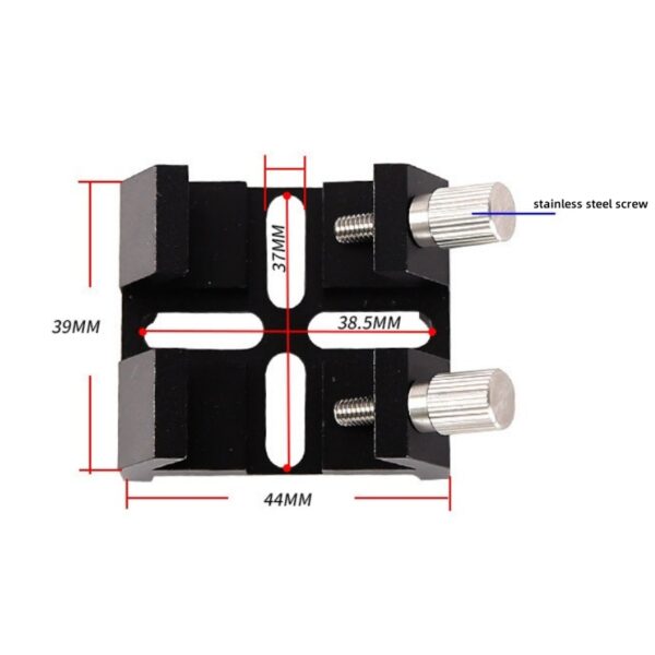 Angeleyes Connecting Cross Finderscope Base Bridge Dovetail Slot Astronomical Telescope Accessories