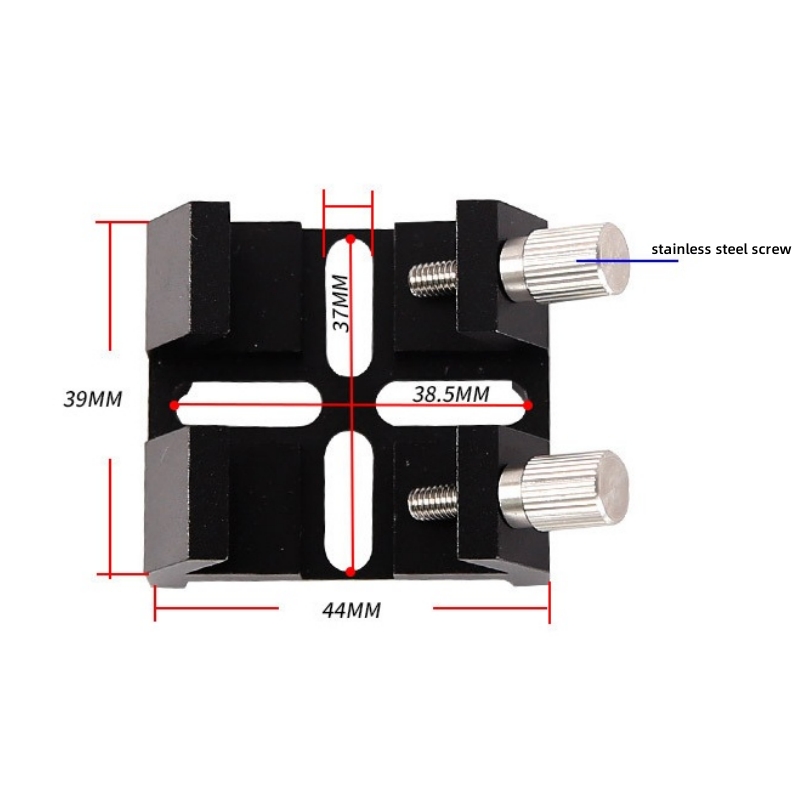Angeleyes Connecting Cross Finderscope Base Bridge Dovetail Slot Astronomical Telescope Accessories