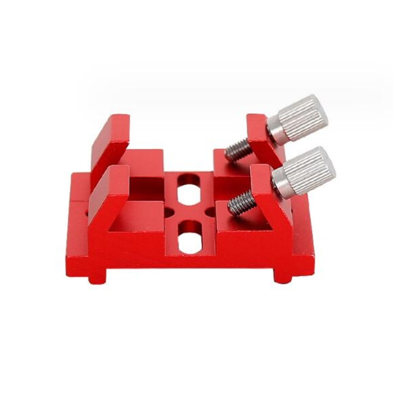 Agnicy Widening Bridge Cross Starfinder Base Dovetail Slot 39x54mm Astronomical Telescope Accessories Red & Black Color