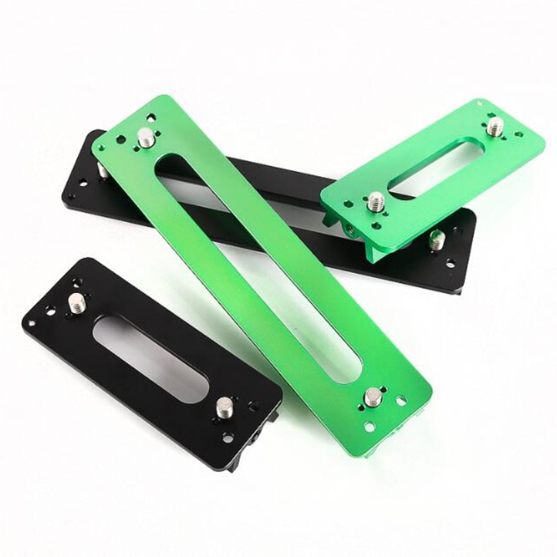 Agnicy 150mm Short Board with Screws One turn Two Dovetail Plates Adapter SLR Star Mirror Astronomical Telescope Accessory
