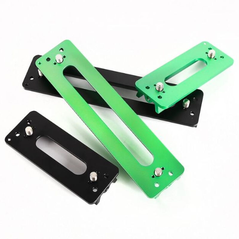 Agnicy 250mm Short Board with Screws One turn Two Dovetail Plates Adapter SLR Star Mirror Astronomical Telescope Accessory