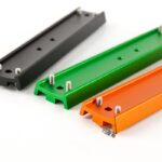 Agnicy 210x43mm Dovetail Plate Astronomical Telescope Accessory Connection Plate Orange Black Green for Small Black 8SE