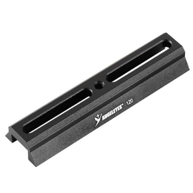 Agnicy 120mm Star Guide Mirror Small Dovetail Plate Dovetail Slot Red & Black Telescope Astronomical Accessory