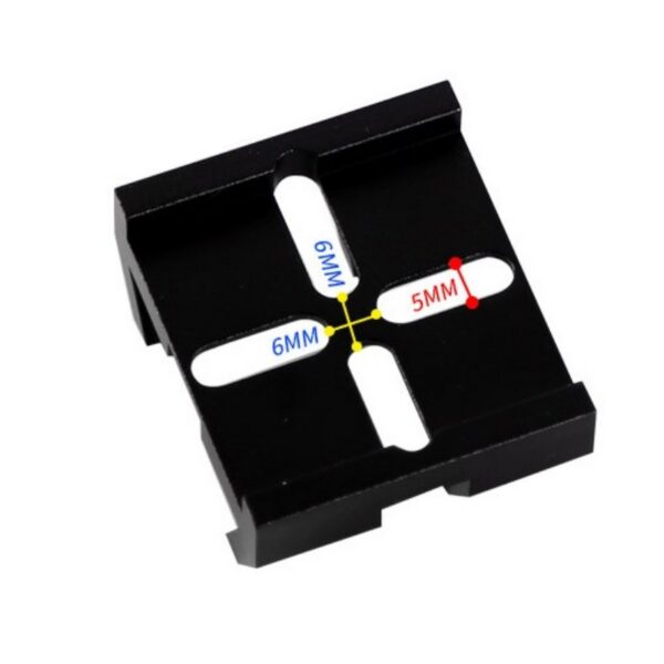 Angeleyes Connecting Cross Finderscope Base Bridge Dovetail Slot Astronomical Telescope Accessories