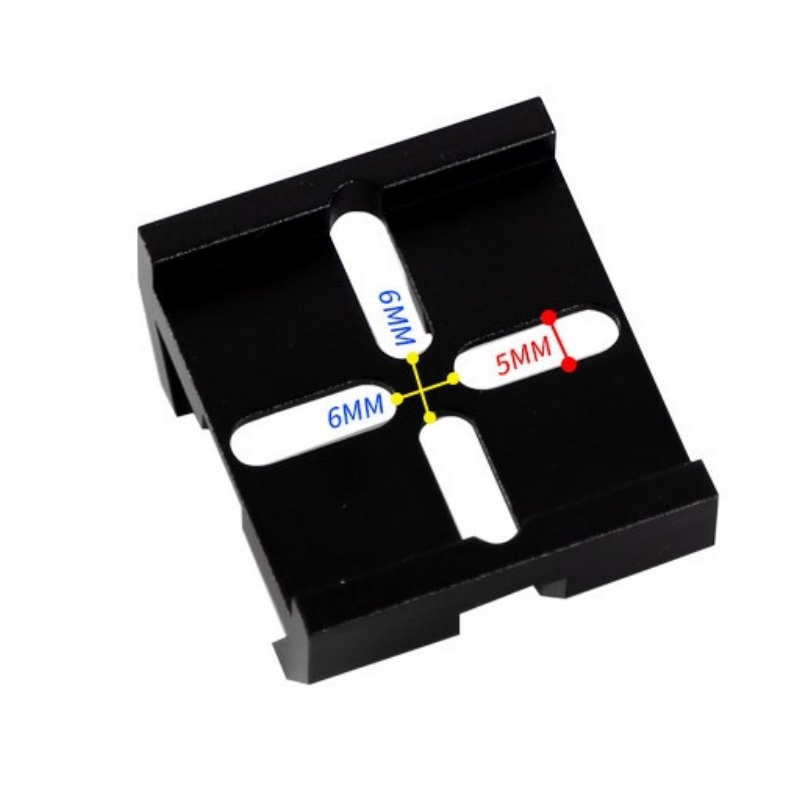 Angeleyes Connecting Cross Finderscope Base Bridge Dovetail Slot Astronomical Telescope Accessories