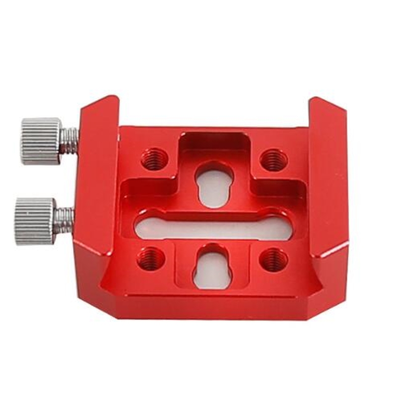 Agnicy Star Guide Mirror Dovetail Plate Cross Groove 75 Degree Small Black Astronomical Telescope Accessory Red Plate 055 Type