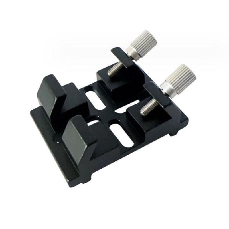 Agnicy Widening Bridge Cross Starfinder Base Dovetail Slot 39x54mm Astronomical Telescope Accessories Red & Black Color
