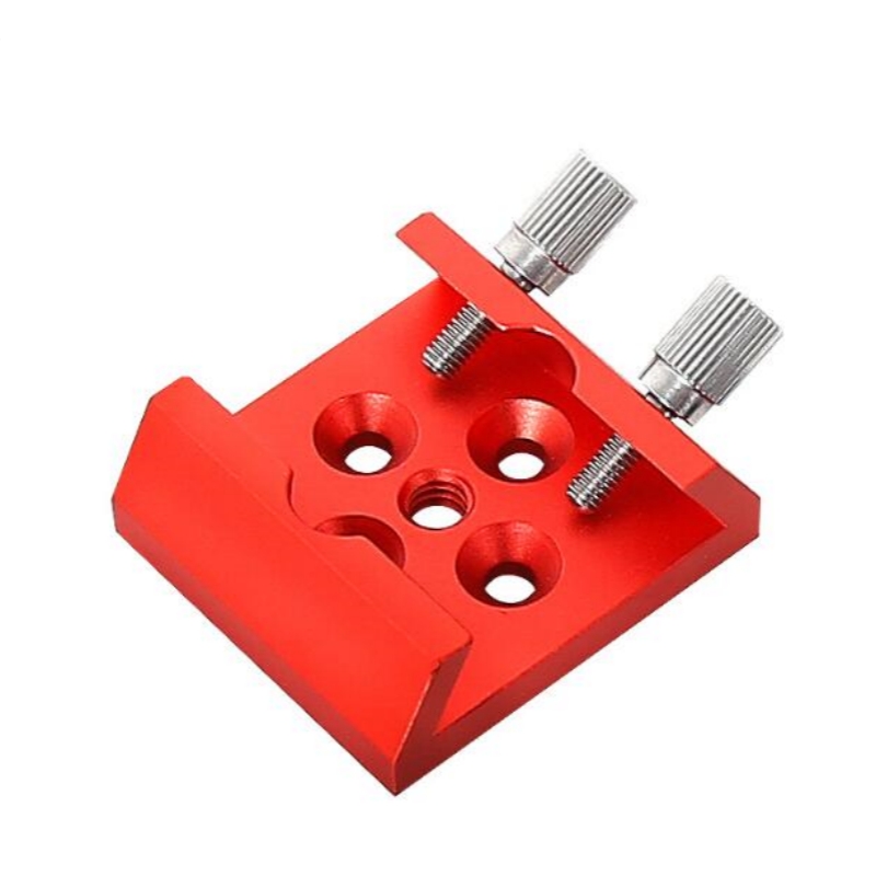 Agnicy Flat Bottomed Starfinder Base Dovetail Groove Plate 1/4 Thread Modified Metal Astronomical Telescope Accessories