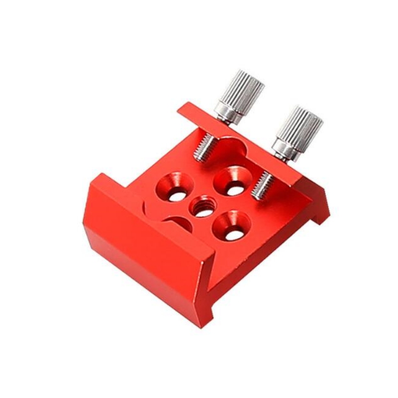 Agnicy Grooved Starfinder Base Dovetail Groove Plate 1/4 Thread Modified Metal Astronomical Telescope Accessories