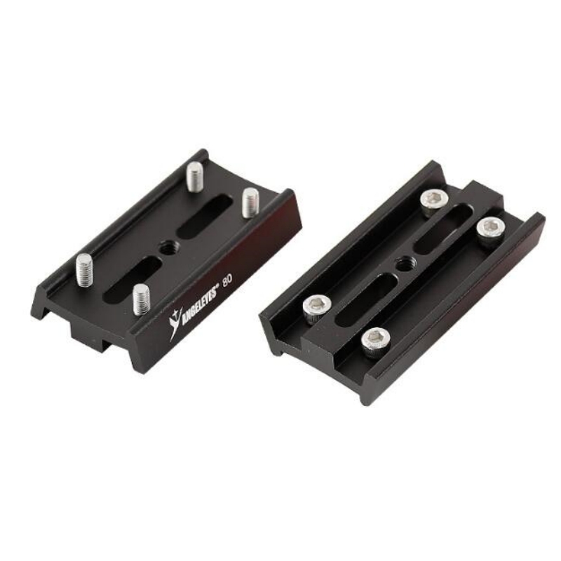 Agnicy 4 Screws Positioning Dovetail Plate 80mm Equatorial Instrument Holding Clamp Quick Installation Board Red Black Green