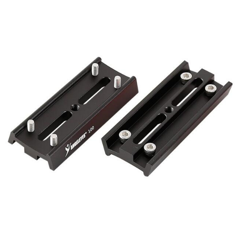 Agnicy 4 Screws Positioning Dovetail Plate 100mm Equatorial Instrument Holding Clamp Quick Installation Board Red Black Green