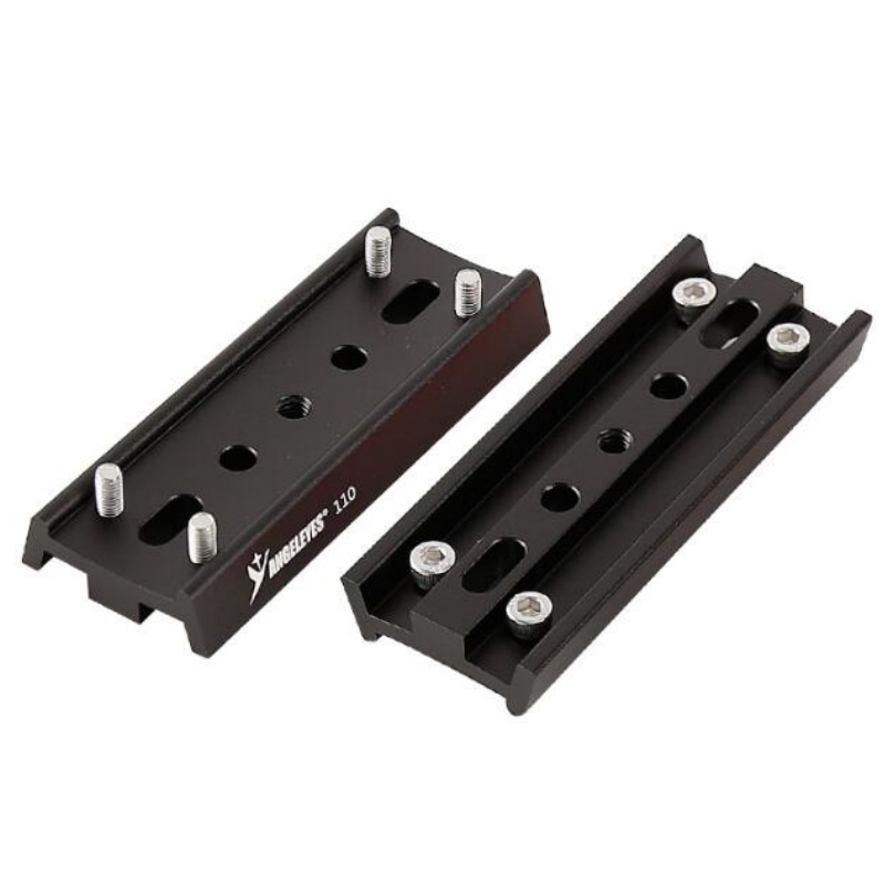 Agnicy 4 Screws Positioning Dovetail Plate 110mm Equatorial Instrument Holding Clamp Quick Installation Board Red Black Green