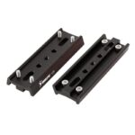 Agnicy 4 Screws Positioning Dovetail Plate 120mm Equatorial Instrument Holding Clamp Quick Installation Board Red Black Green