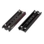 Agnicy 4 Screws Positioning Dovetail Plate 140mm Equatorial Instrument Holding Clamp Quick Installation Board Red Black Green