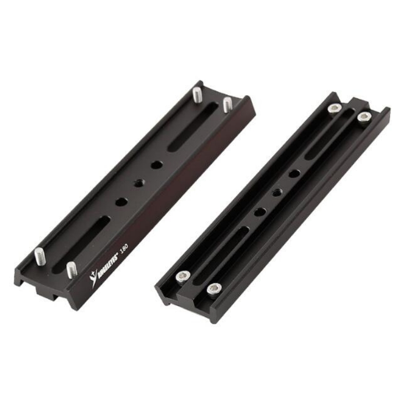 Agnicy 4 Screws Positioning Dovetail Plate 180mm Equatorial Instrument Holding Clamp Quick Installation Board Red Black Green