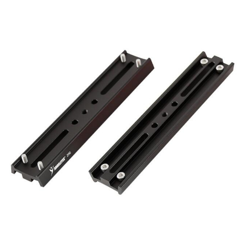 Agnicy 4 Screws Positioning Dovetail Plate 200mm Equatorial Instrument Holding Clamp Quick Installation Board Red Black Green