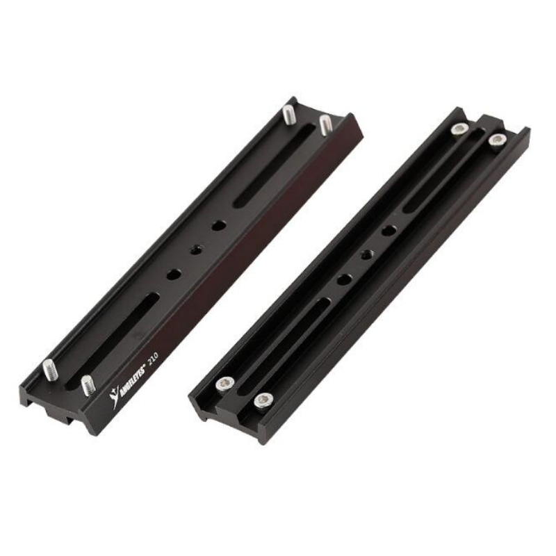Agnicy 4 Screws Positioning Dovetail Plate 210mm Equatorial Instrument Holding Clamp Quick Installation Board Red Black Green