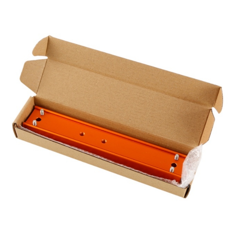 Agnicy 210x43mm Dovetail Plate Astronomical Telescope Accessory Connection Plate Orange Black Green for Small Black 8SE