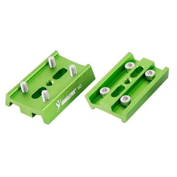 Agnicy 4 Screws Positioning Dovetail Plate 60mm Equatorial Instrument Holding Clamp Quick Installation Board Red Black Green