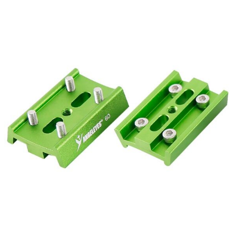 Agnicy 4 Screws Positioning Dovetail Plate 60mm Equatorial Instrument Holding Clamp Quick Installation Board Red Black Green