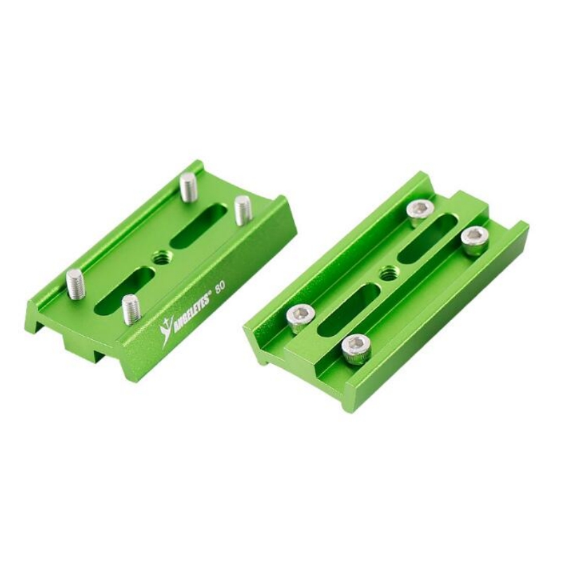 Agnicy 4 Screws Positioning Dovetail Plate 80mm Equatorial Instrument Holding Clamp Quick Installation Board Red Black Green