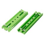 Agnicy 4 Screws Positioning Dovetail Plate 140mm Equatorial Instrument Holding Clamp Quick Installation Board Red Black Green