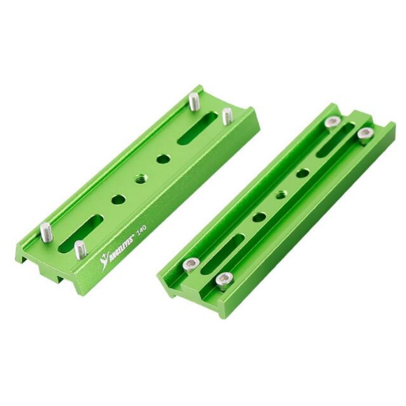 Agnicy 4 Screws Positioning Dovetail Plate 140mm Equatorial Instrument Holding Clamp Quick Installation Board Red Black Green