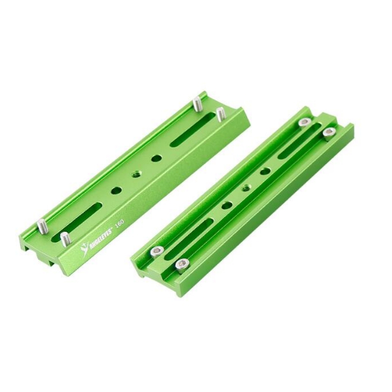 Agnicy 4 Screws Positioning Dovetail Plate 160mm Equatorial Instrument Holding Clamp Quick Installation Board Red Black Green