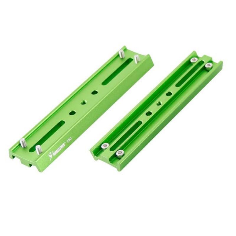 Agnicy 4 Screws Positioning Dovetail Plate 180mm Equatorial Instrument Holding Clamp Quick Installation Board Red Black Green