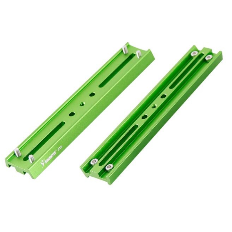 Agnicy 4 Screws Positioning Dovetail Plate 210mm Equatorial Instrument Holding Clamp Quick Installation Board Red Black Green